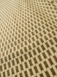 Photo8: M0307J Used Japanese women  Beige KOMON dyed / Silk. Geometrical pattern   (Grade B) (8)