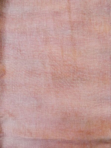 Photo4: Mint M0307R Used Japanese womenPale Light Red KOMON dyed / Silk. Abstract pattern,   (Grade A) (4)