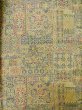 Photo3: Mint M0307U Used Japanese womenPale Light Olive KOMON dyed / Silk. Dot,   (Grade A) (3)