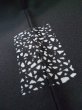 Photo10: Mint M0307W Used Japanese women  Black KOMON dyed / Synthetic. SAKURA cherry blossom,   (Grade A) (10)