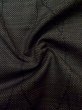 Photo5: M0315H Used Japanese women  Black OSHIMA TSUMGI pongee / Silk. Abstract pattern   (Grade B) (5)