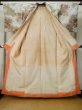 Photo2: M0315U Used Japanese women  Ivory ORI woven / Silk. Rose,   (Grade C) (2)