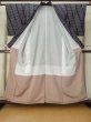 Photo2: M0315W Used Japanese women Pale Pink ORI woven / Silk. Line,   (Grade B) (2)