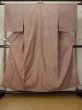 Photo1: M0315Y Used Japanese women Pale Pink TSUKESAGE formal / Silk. Bamboo leaf   (Grade B) (1)