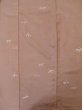 Photo3: M0315Y Used Japanese women Pale Pink TSUKESAGE formal / Silk. Bamboo leaf   (Grade B) (3)