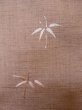 Photo7: M0315Y Used Japanese women Pale Pink TSUKESAGE formal / Silk. Bamboo leaf   (Grade B) (7)