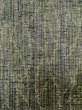 Photo5: M0316B Used Japanese women  Gray TSUMUGI pongee / Silk. Abstract pattern   (Grade C) (5)