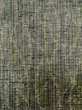 Photo5: M0316B Used Japanese women  Gray TSUMUGI pongee / Silk. Abstract pattern   (Grade C) (5)