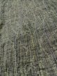 Photo8: M0316B Used Japanese women  Gray TSUMUGI pongee / Silk. Abstract pattern   (Grade C) (8)