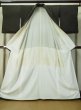 Photo2: M0328A Used Japanese women  Black TOMESODE formal / Silk. Pine tree/branch/needle,   (Grade C) (2)