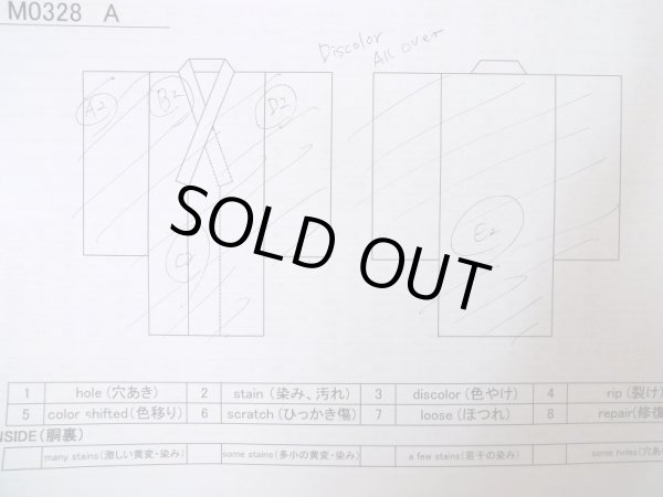 Photo17: M0328A Used Japanese women  Black TOMESODE formal / Silk. Pine tree/branch/needle,   (Grade C) (17)