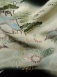 Photo18: M0328B Used Japanese women  Black TOMESODE formal / Silk. Chrysanthemum,   (Grade C) (18)