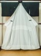 Photo2: Mint M0328C Used Japanese women  Black TOMESODE formal / Silk. Peony, Throwing folding fan game motif  (Grade A) (2)