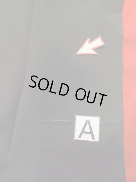 Photo20: M0328F Used Japanese women  Black TOMESODE formal / Silk. Peony, dyed in various black colours  (Grade C) (20)