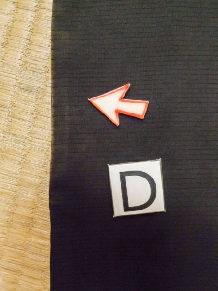 Photo21: M0328H Used Japanese women  Black TOMESODE formal / Silk. Flower, Pattern: fringed pink, insect cage, firefly  (Grade D) (21)