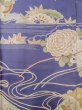 Photo10: M0328L Used Japanese women Pale Ivory FURISODE long-sleeved / Silk. Flower,   (Grade D) (10)