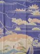 Photo15: M0328L Used Japanese women Pale Ivory FURISODE long-sleeved / Silk. Flower,   (Grade D) (15)