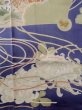 Photo16: M0328L Used Japanese women Pale Ivory FURISODE long-sleeved / Silk. Flower,   (Grade D) (16)