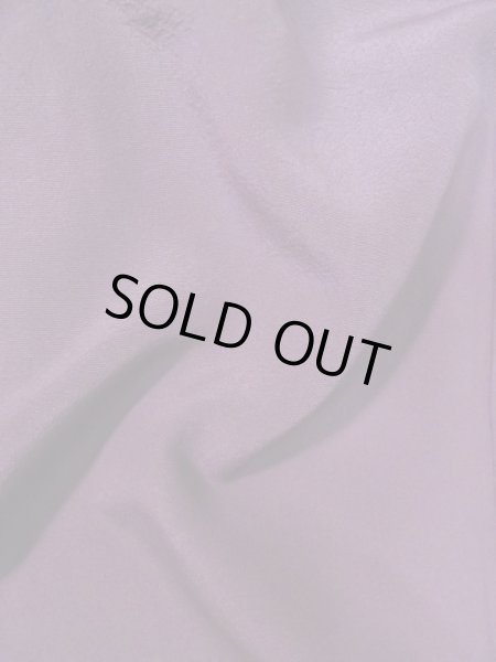 Photo13: M0328Q Used Japanese women  Purple HOUMONGI formal / Silk. Flower,   (Grade C) (13)