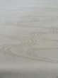 Photo12: M0328R Used Japanese women Brownish Gray HOUMONGI formal / Silk. Flower,   (Grade C) (12)