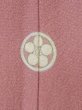 Photo3: M0328S Used Japanese women Pale Pink IROMUJI plain colored / Silk.    (Grade C) (3)