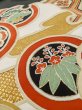 Photo13: M0330A Used Japanese women  Black TOMESODE formal / Silk. Peony,   (Grade B) (13)