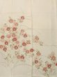 Photo4: M0330K Used Japanese women  Off White HOUMONGI formal / Silk. Camellia,   (Grade C) (4)