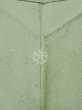 Photo3: M0330L Used Japanese womenPale Light Green IROMUJI plain colored / Silk.    (Grade C) (3)