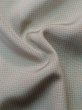 Photo9: M0330O Used Japanese women  Gray KOMON dyed / Silk. Quadrangle hand-sewn  (Grade A) (9)