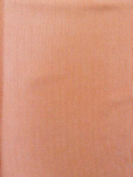 Photo4: M0330P Used Japanese women  Red EDO KOMON pattern dyed / Silk. Stripes   (Grade B) (4)