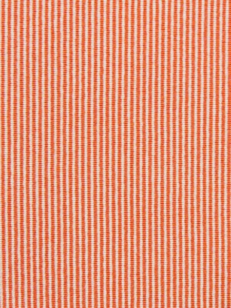 Photo5: M0330P Used Japanese women  Red EDO KOMON pattern dyed / Silk. Stripes   (Grade B) (5)