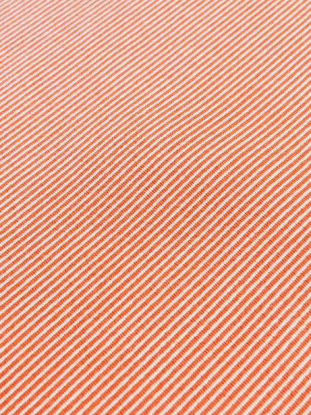 Photo7: M0330P Used Japanese women  Red EDO KOMON pattern dyed / Silk. Stripes   (Grade B) (7)