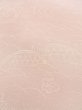 Photo10: M0330Y Used Japanese womenPale Light Pink KOMON dyed / Silk. Flower,   (Grade B) (10)