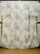 Photo1: M0330Z Used Japanese women  Ivory Summer / Wool. Iris,   (Grade B) (1)