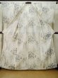 Photo2: M0330Z Used Japanese women  Ivory Summer / Wool. Iris,   (Grade B) (2)