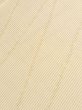 Photo9: M0331A Used Japanese womenPale Light Yellow Summer / Silk. Line, vertical "RO" gauze  (Grade C) (9)