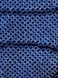 Photo6: M0331B Used Japanese women  Indigo Blue YUKATA summer(made in Japan) / Cotton. Flower, "Arimatsu-shibori"  (Grade C) (6)