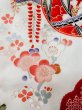 Photo6: Mint M0505O Used Japanese women  White Kids / Silk. Flower, Japanese ball motif  (Grade A) (6)