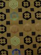 Photo3: M0505U Used Japanese men  Brown Kids / Cotton. Tortoise-shell pattern(Hexagonal pattern),   (Grade B) (3)