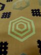 Photo9: M0505U Used Japanese men  Brown Kids / Cotton. Tortoise-shell pattern(Hexagonal pattern),   (Grade B) (9)