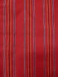 Photo3: M0505X Used Japanese women  Red Kids / Wool. Stripes   (Grade B) (3)