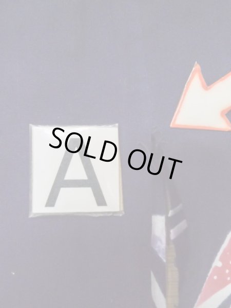 Photo11: M0506C Used Japanese women  Navy Blue Kids / Cotton. Line,   (Grade D) (11)