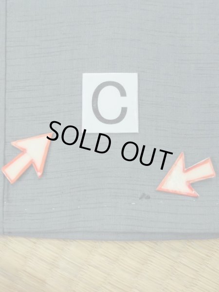 Photo17: M0516R Used Japanese men Bluish Gray Men's Juban / Wool. TACHIBANA orange,   (Grade D) (17)