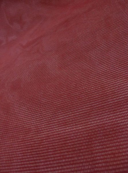 Photo8: Mint M0523A Vintage Japanese Kimono   Dark Red NAGOYA OBI sash MOMIJI maple leaf Silk. (Grade A) (8)