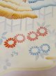 Photo6: M0523C Vintage Japanese Kimono  Pale Pink NAGOYA OBI sash Chrysanthemum Silk. (Grade B) (6)