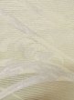 Photo5: M0523G Vintage Japanese Kimono   Ivory NAGOYA OBI sash Tall grass Silk. (Grade C) (5)