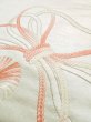 Photo7: M0523L Vintage Japanese Kimono   Silver NAGOYA OBI sash KUMIHIMO rope with tassels Silk. (Grade B) (7)