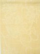 Photo7: M0523U Vintage Japanese Kimono Pale Light Yellow NAGOYA OBI sash Chinese flower Linen. (Grade B) (7)