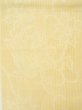 Photo7: M0523U Vintage Japanese Kimono Pale Light Yellow NAGOYA OBI sash Chinese flower Linen. (Grade B) (7)