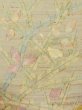 Photo3: M0524A Vintage Japanese Kimono Pale Light Yellow NAGOYA OBI sash Flower Silk. (Grade B) (3)